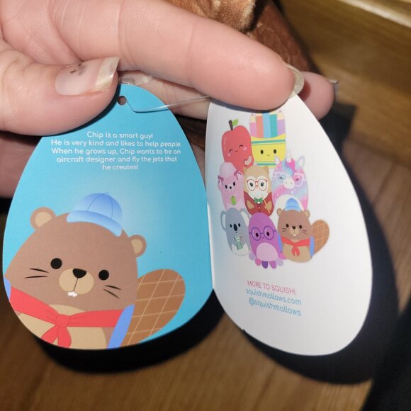 Squishmallows, Chip the Beaver - Picture 3 of 4
